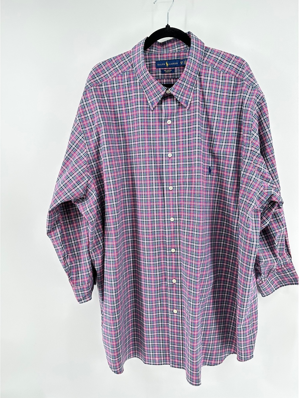 . Ralph Lauren Men’s 100% Cotton Dress Shirt – Size 3X Big